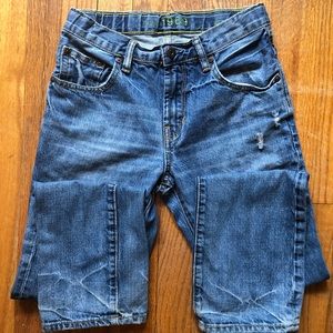 Gap kids Boys size 14 distressed blue jeans